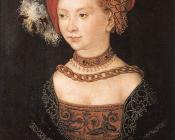 卢卡斯 伊尔 韦基奥 克拉纳赫 : Portrait of a Young Woman